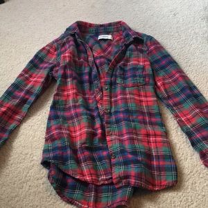 Abercrombie kids flannel